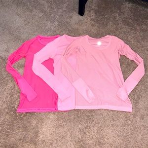 Lot - 3 lululemon Swiftly Tech Long Sleeve shirts
